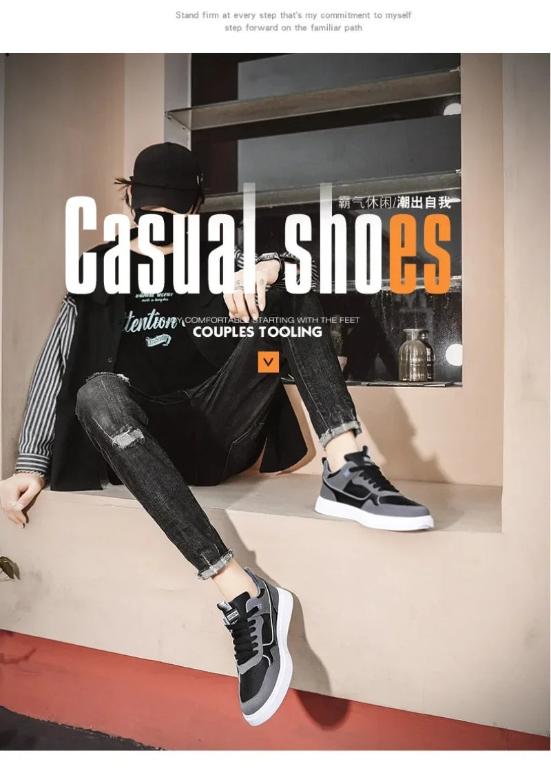 Men Sneakers Comfort Casual Shoes for Men Light Vulcanize Shoes Hiking Sport Male Running Shoes Tenis Hombres