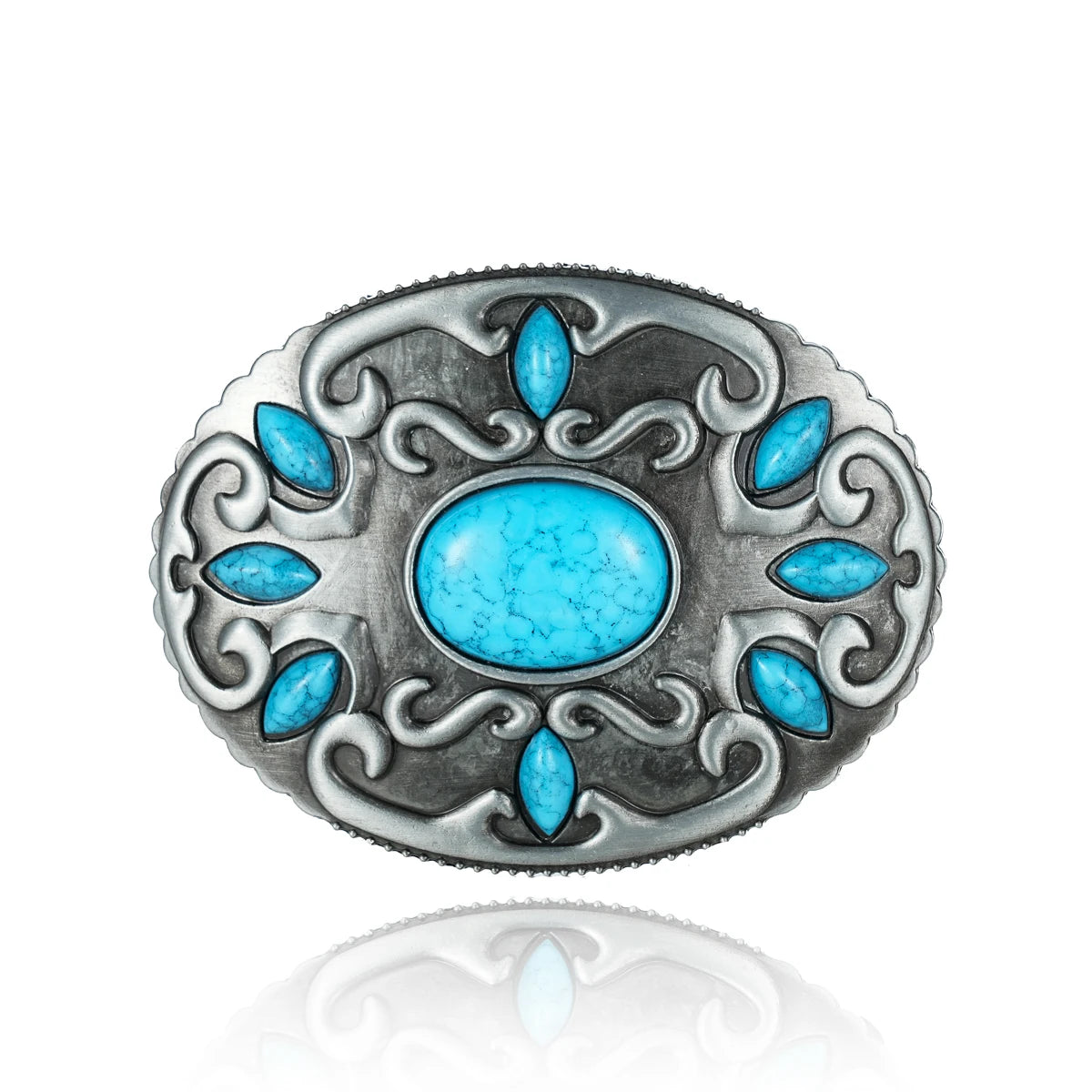 Western Cowboy Return to the ancients belt buckle - stylish and unique stylish waist accessory Men and women