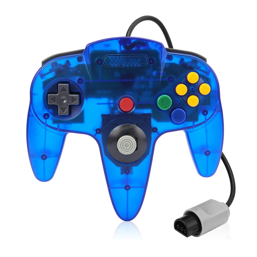 8 Colors For N64 Controller Classic Wired Remote Control Gamepad Gaming Joystick Retro Video Game System For N64 Console Joypads