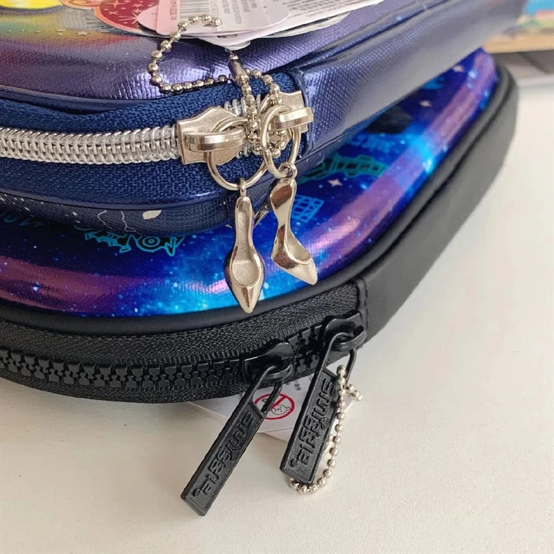 Genuine Australia Smiggle Backpack Deep Blue Cinderella Series School Bag Anime Backpack Student Gift Separate Purchases
