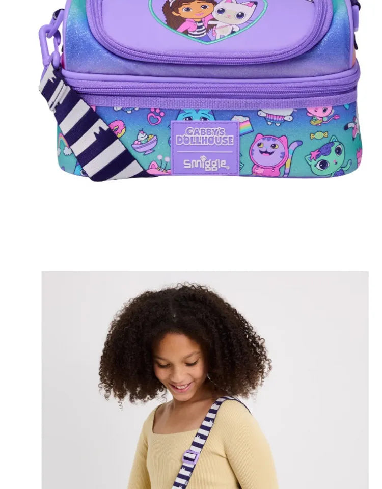 Genuine Australia Smiggle Gabby's Dollhouse Cartoon Series Children School Bag Anime Backpack Student Gift Separate Purchases