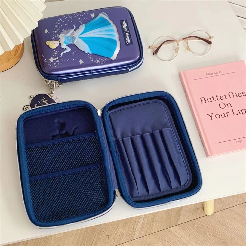 Genuine Australia Smiggle Backpack Deep Blue Cinderella Series School Bag Anime Backpack Student Gift Separate Purchases