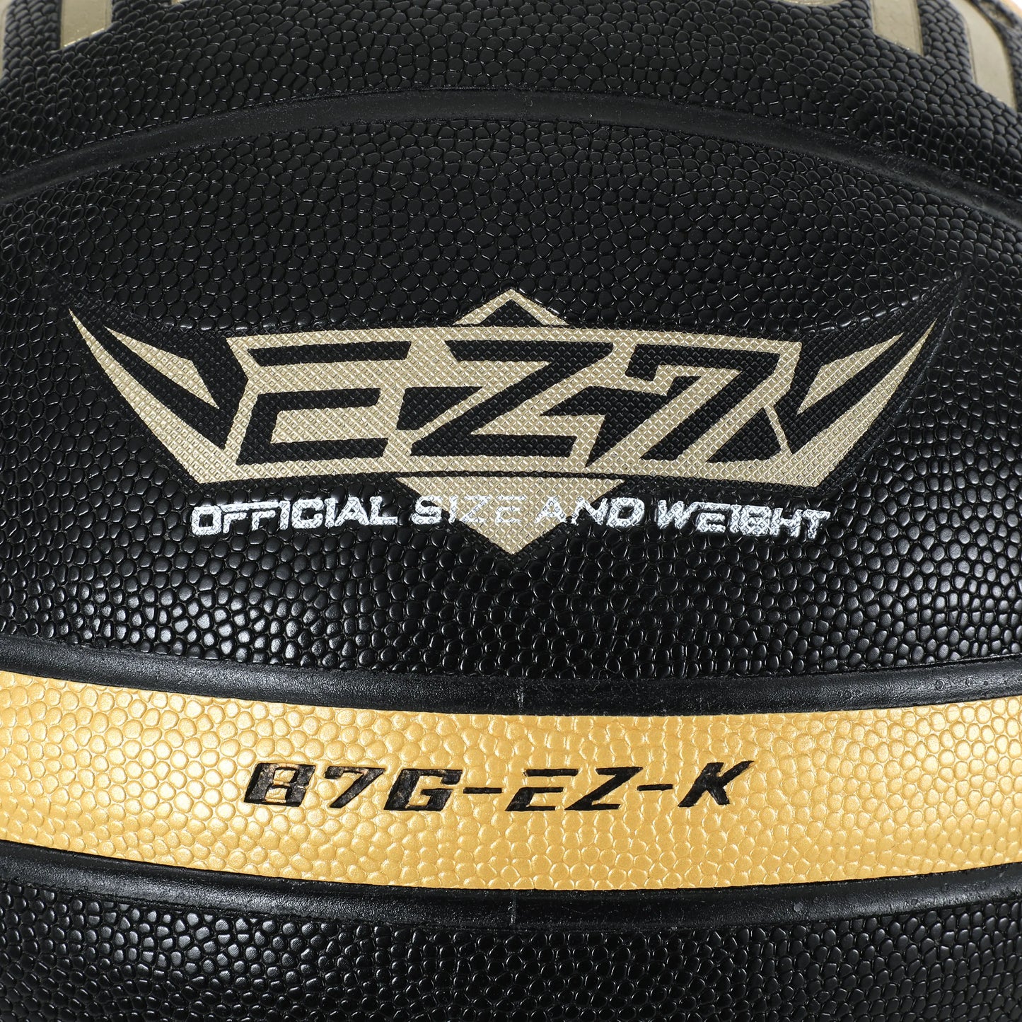 Molten Size 5 6 7 Basketball EZ-K Black Gold PU Outdoor Indoor Balls Women Youth Man Match Training Basketalls
