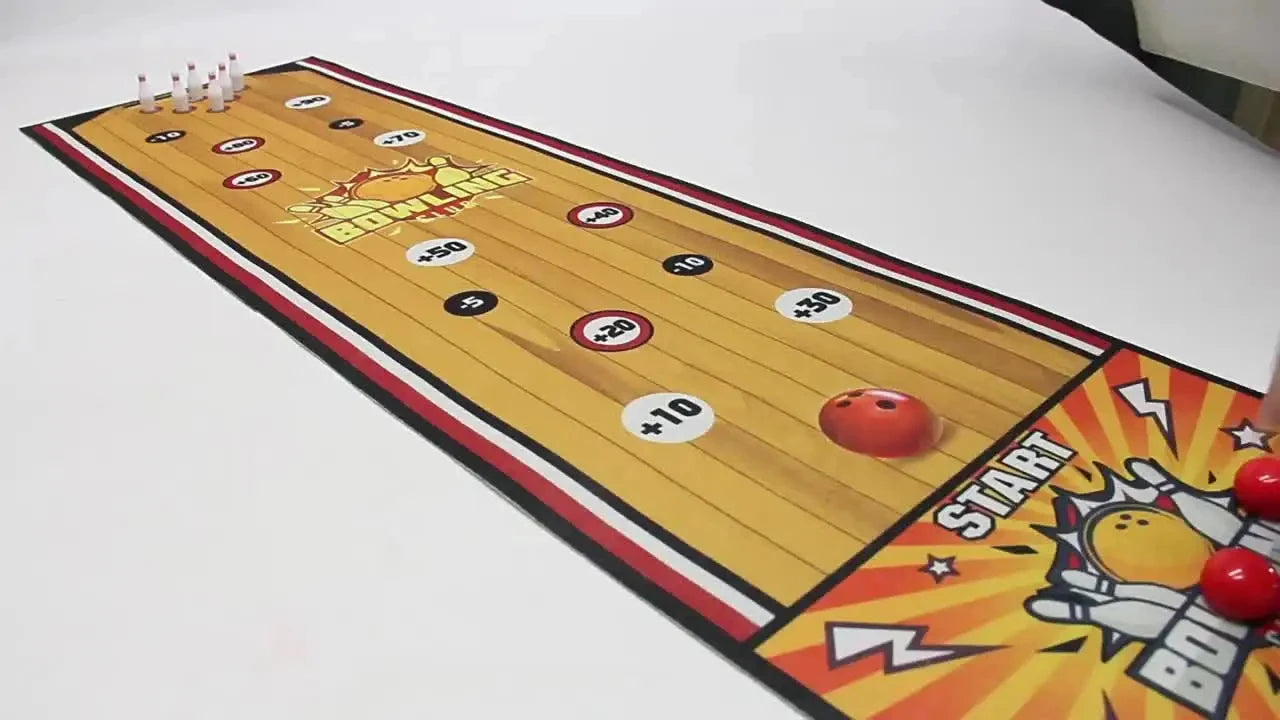 Portable Children Interactive Social Board Games Curling Soccer Bowling Table Games Mat Family Friend Party Fun Indoor Sport Toy