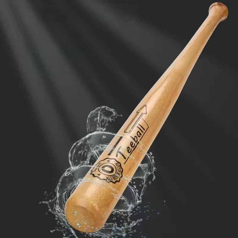 Professional Hardwood Baseball Bat 21-29 Inch Solid Wood for Sports Training Home Car Defense Personal Self-Defense