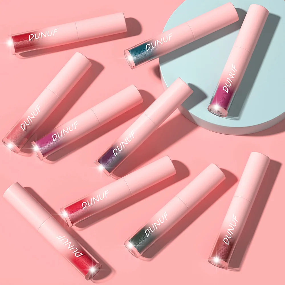 18 Color Sexy Red Diamond Glitter Lip Gloss Metallic Waterproof Long Lasting Matte Shimmer Liquid Lipstick Women Makeup Cosmetic