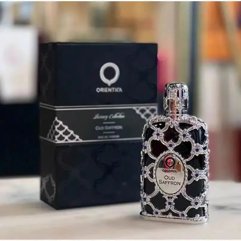 lattafa Oud Saffron Men Women Eau De spray Unisex Neutral Cologne long lasting perfumes de mujer originales perfume for woman