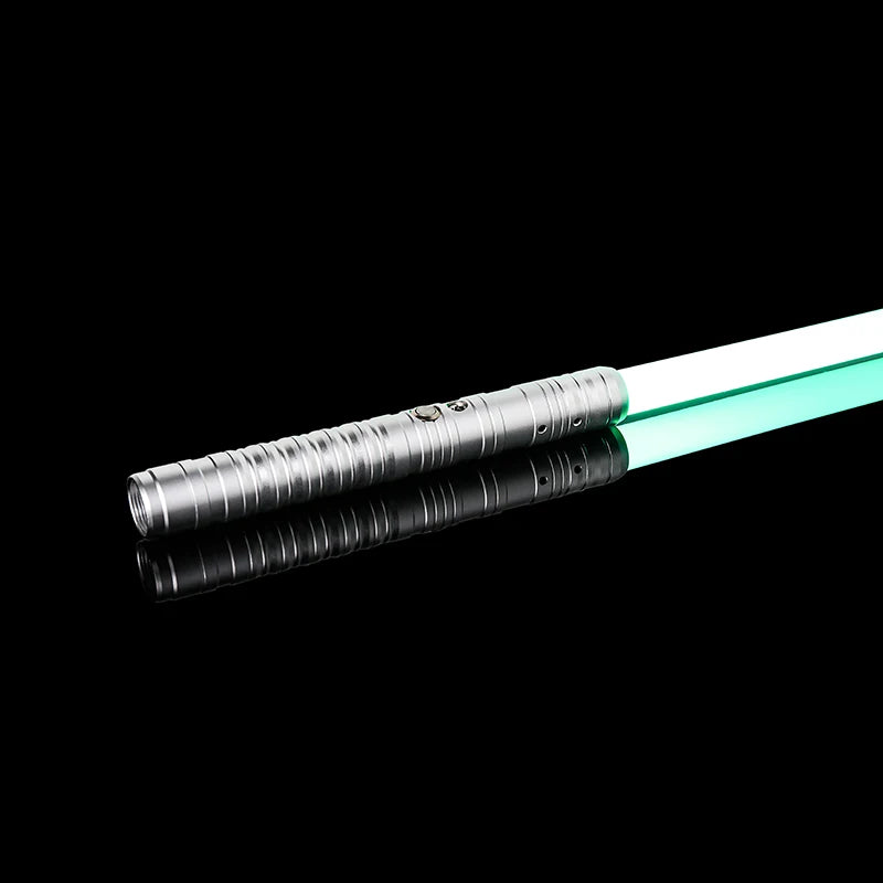 سيف ضوئي معدني RGB، مبارزة، تأرجح سلس، سيف ليزر، Sabre De Luz، 16 لونًا متغيرًا، 16 صوتًا، سلاح FOC Rave، لعبة وامضة