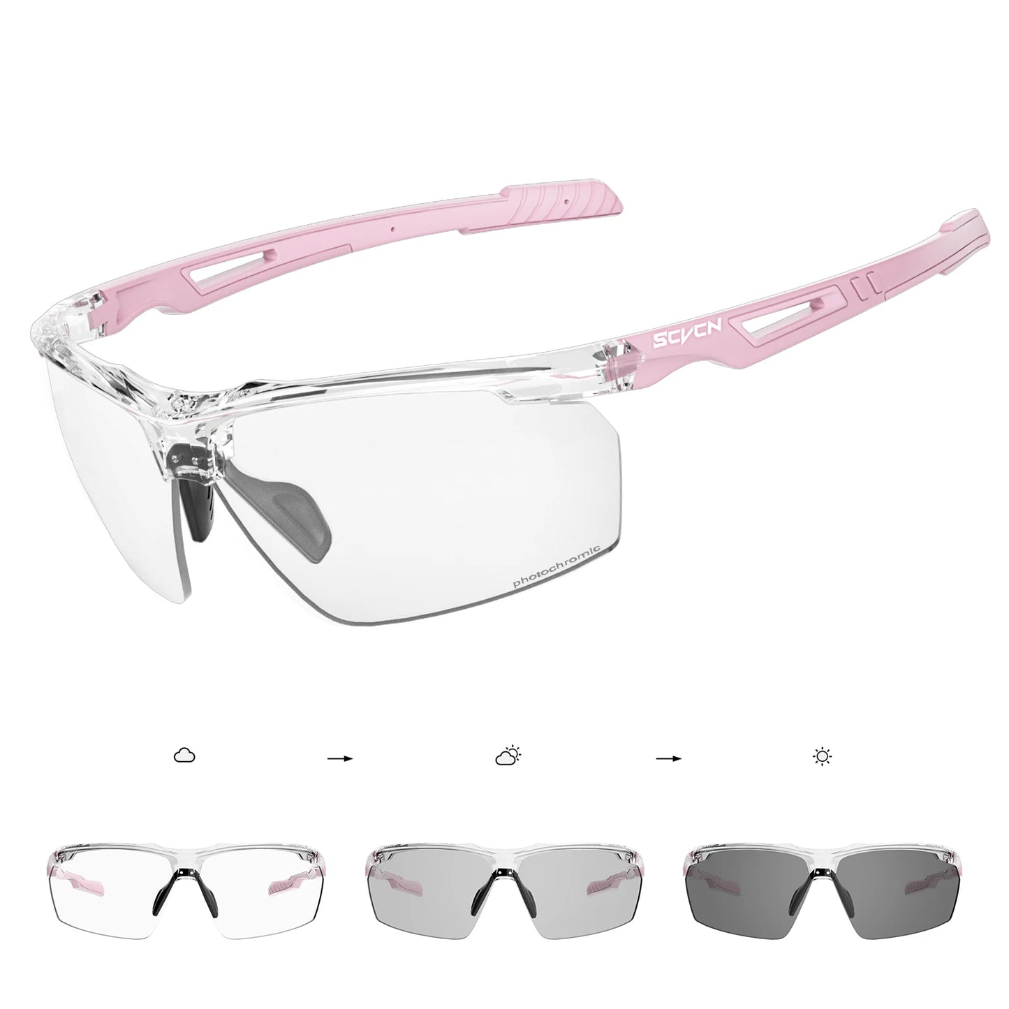 SCVCN Polarized Cycling Glasses Fishing Sunglasses UV400 Protection Bicycle Sports MTB Road Bike Eyewear Men Women Cycle Goggles
