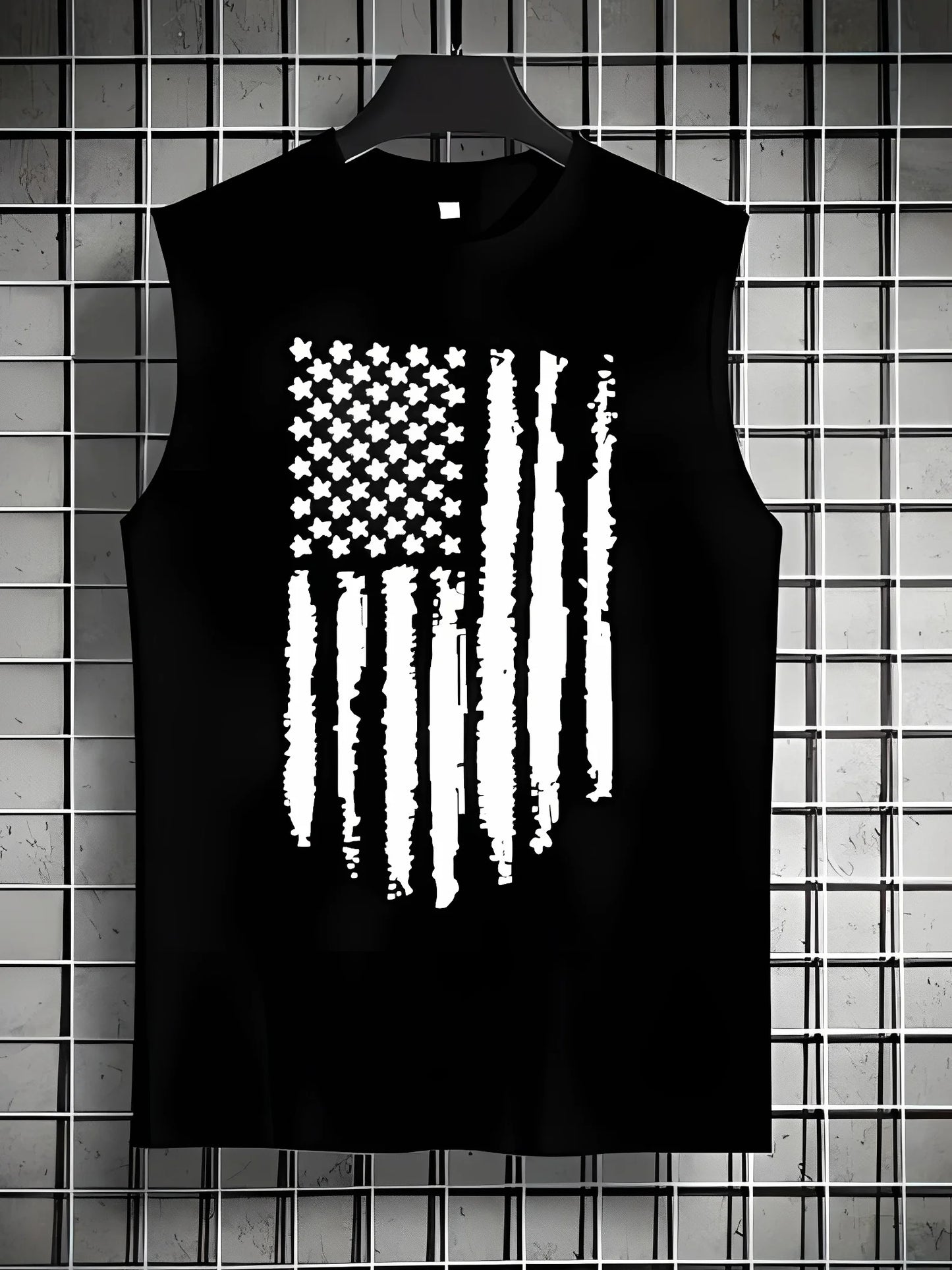 🇺🇸 Men’s Summer Sleeveless Vest,
American Flag Print | Loose Fit | Comfortable & Breathable | Casual & Travel