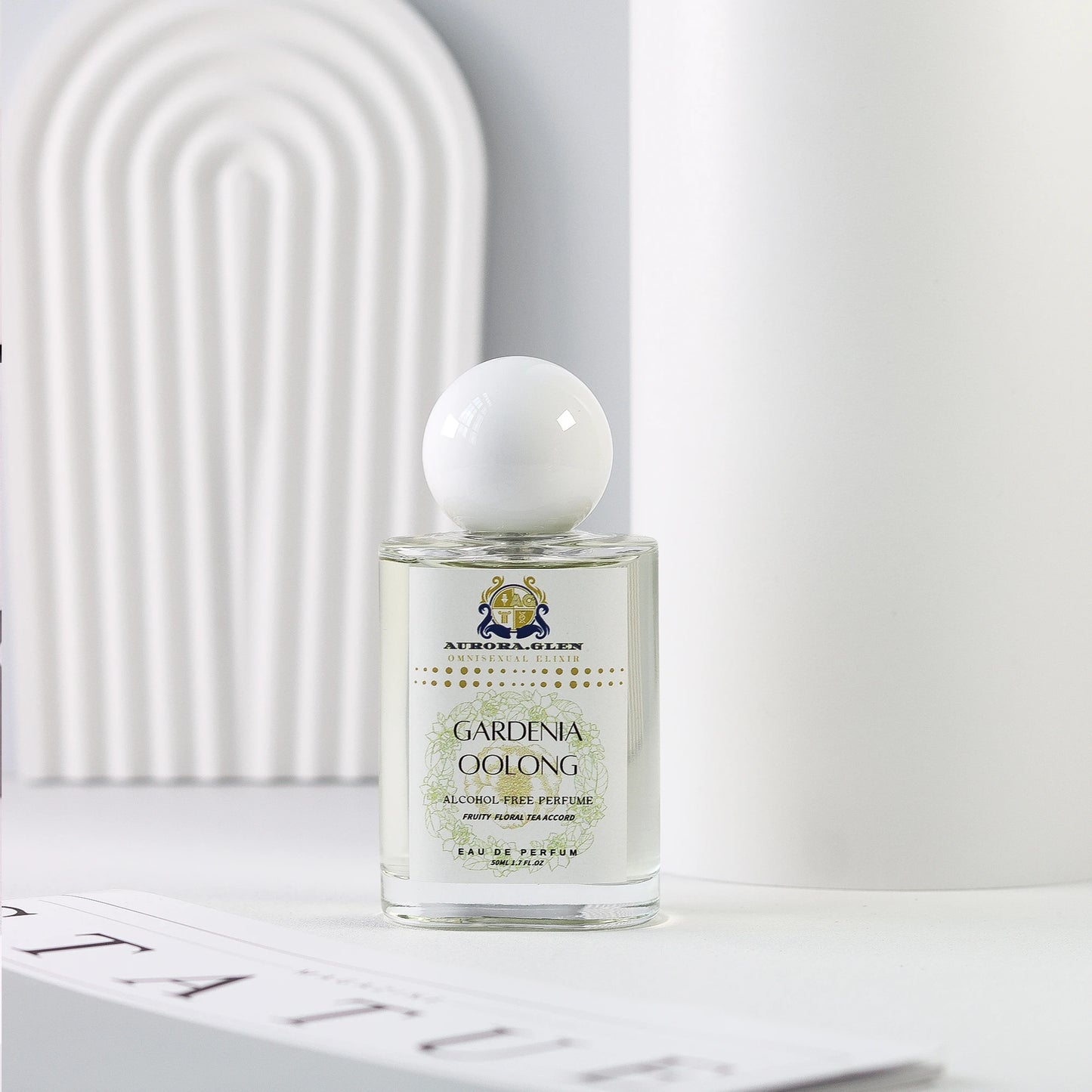 Gardenia Oolong perfume Alcohol-Free Women & Men perfume Floral Tea Tropical Fruits & Musk Fragrance with Tropical