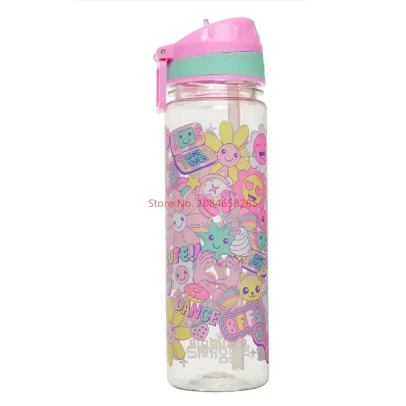 Genuine Australia Smiggle Backpack Pink Sunflower School Bag Cartoon Series Anime Backpack Student Gift Separate Purchases