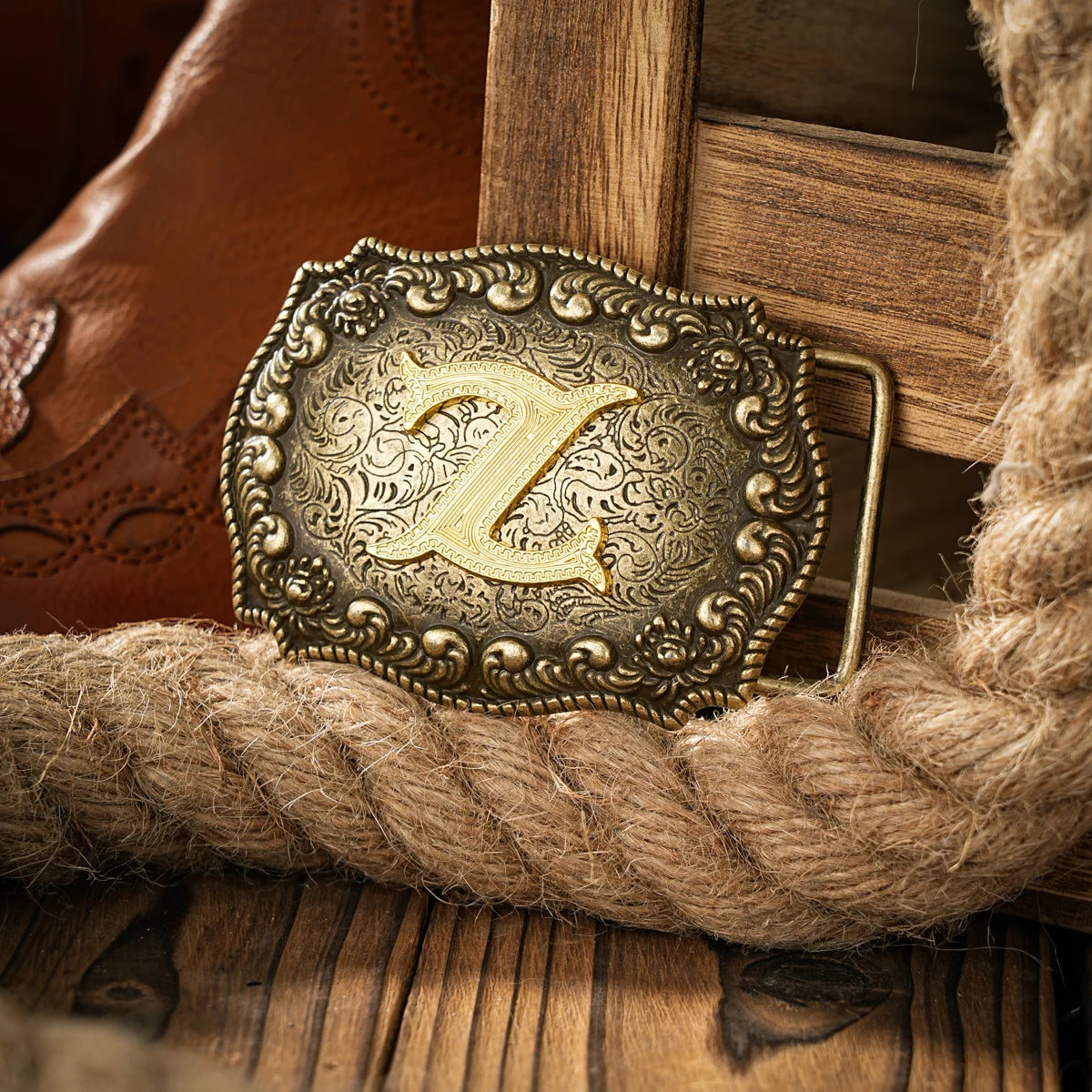 Western style letter motherboard buckle belt buckle head belt buckle head one