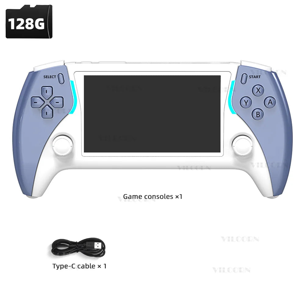 VILCORN Project X Pro Handheld Game Console for PSP PS1 SNES Emulators Portable Consoles Retro Drive Pocket Video Games for Boy