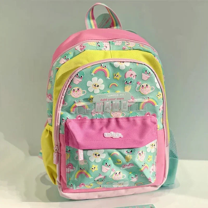 Genuine Australia Smiggle Backpack Sunflower School Bag Cartoon Series Anime Backpack Student Gift Separate Purchases