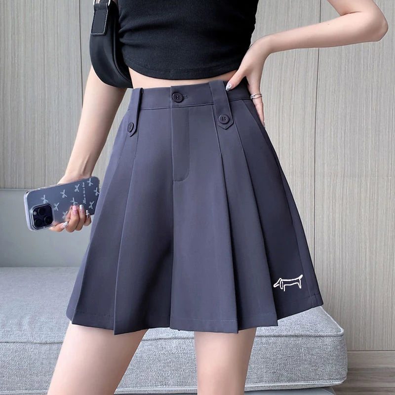 Women's A-line pleated skirt, women's golf suit, Spring 2025 new golf skirt, fashionable sporty mini skirt, women's golf suit