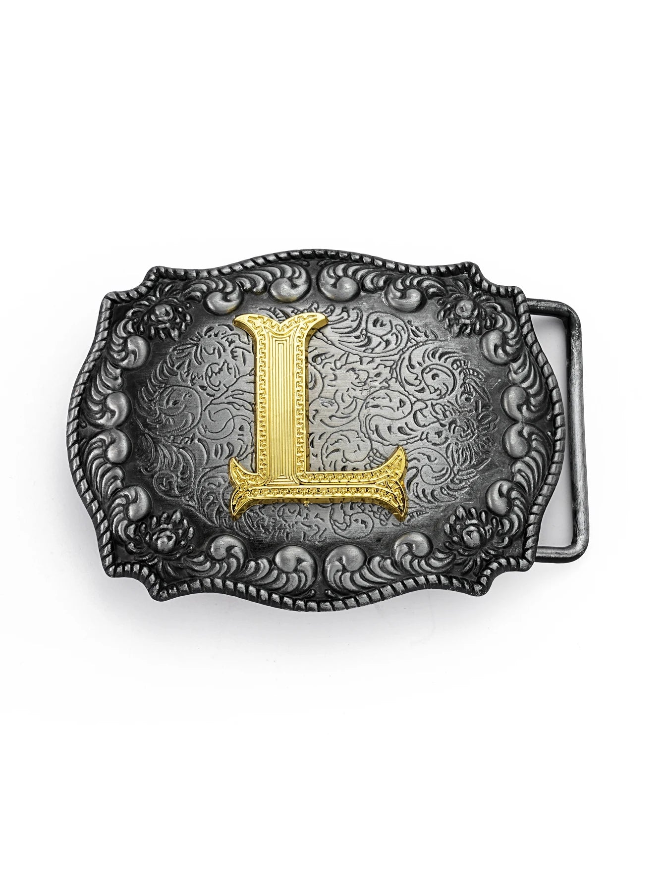 Western Cowboy letter belt buckle - stylish and unique stylish waist accessory