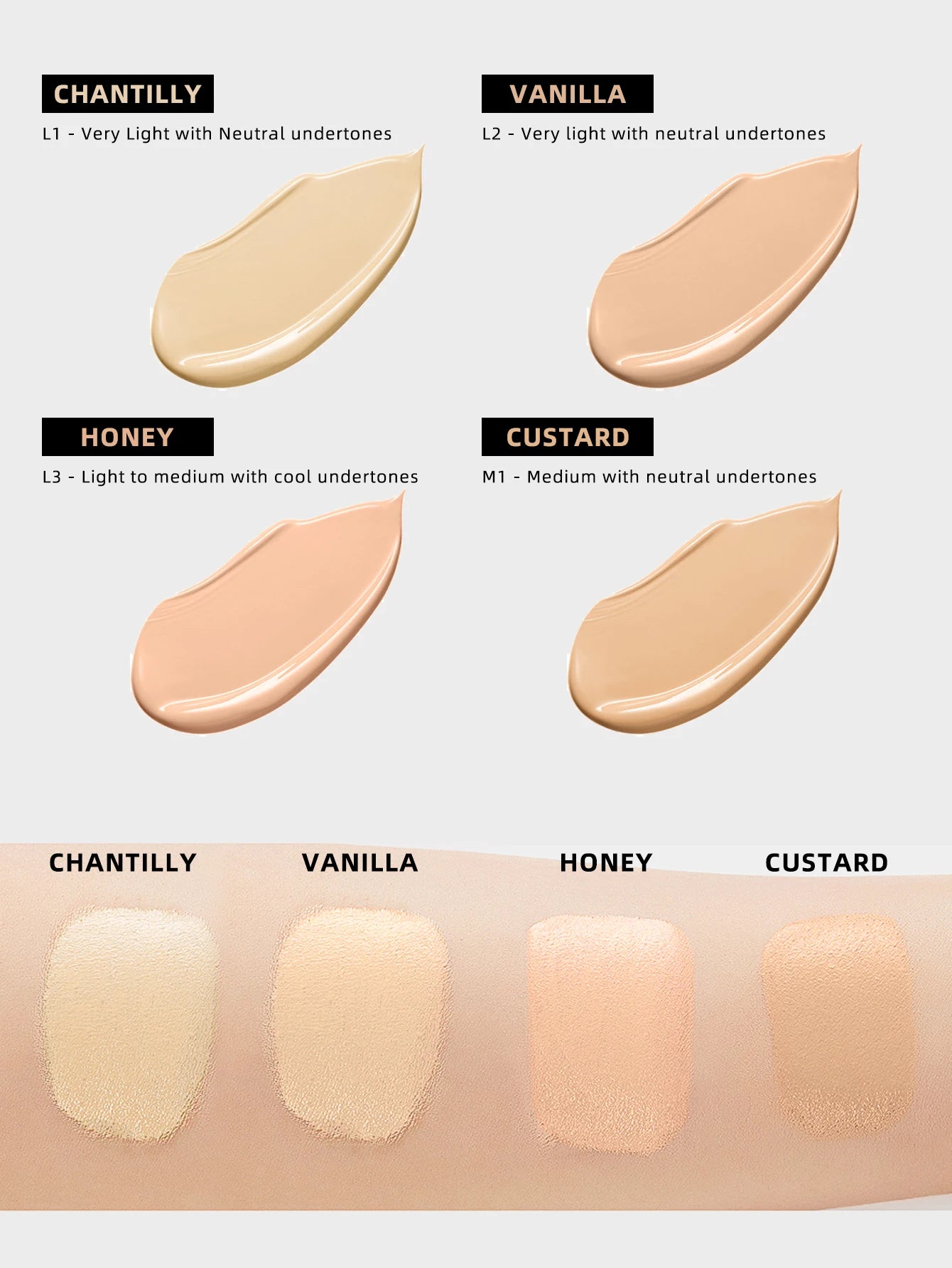 Nars Radiant Creamy Concealer #Custard #Honey #Vanilla #Chantilly 0.22 oz./6ml