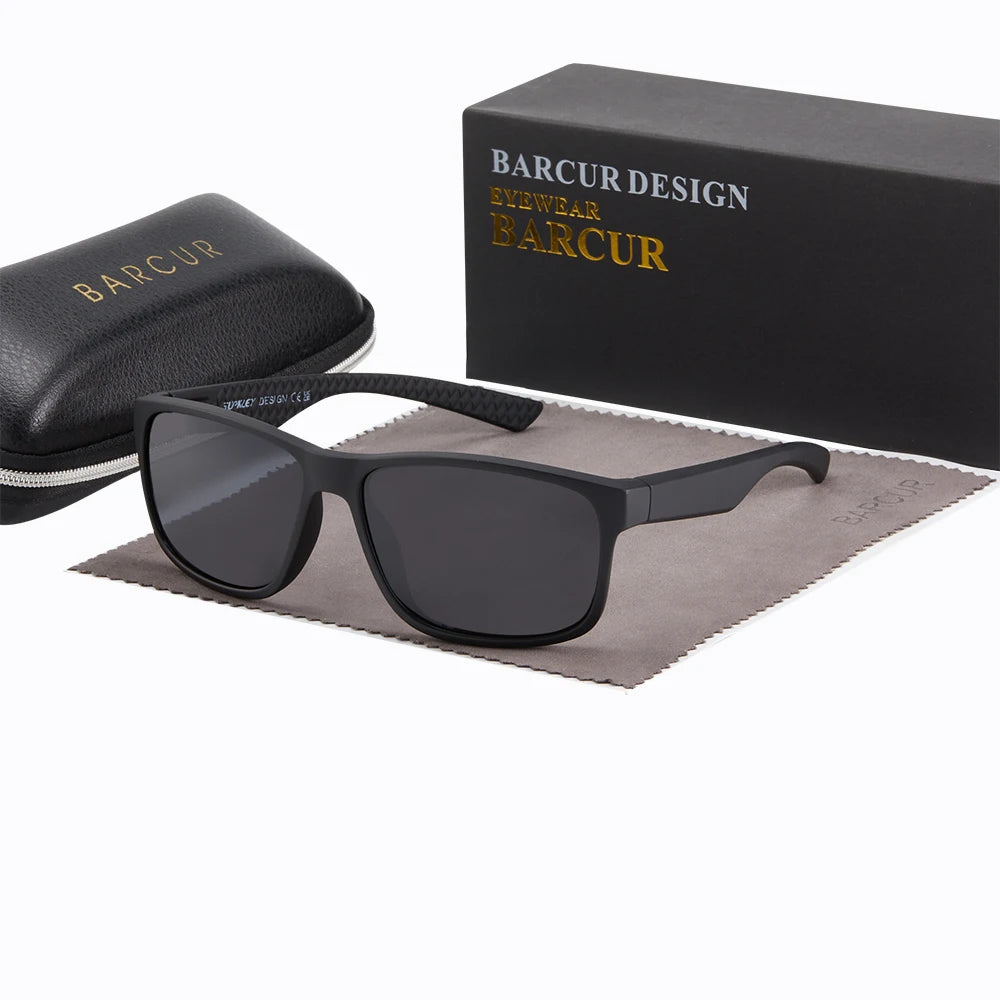 BARCUR Women Polarized Sunglasses PC Ultra lightweight Frame Multicolor Mirror Motion glasses Men Women Fashionable Sun Glasses