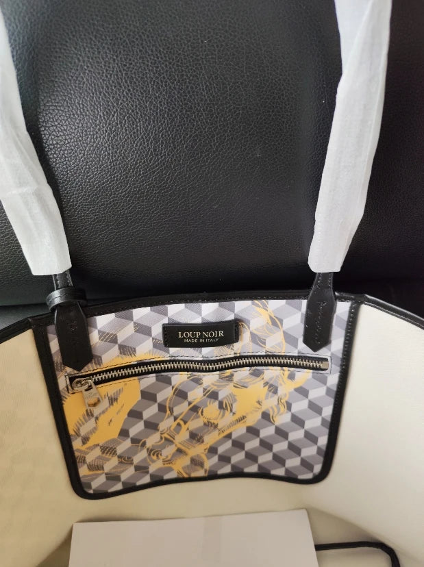 LOUP NOIR New Tote Bag for Women Famous Brands Bag Large Capacity Shoulder Women Bags LOUP NOIR Bag High Quality Casual Totes