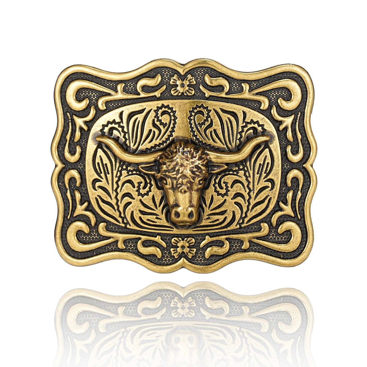 Western Cowboy Return to the ancients belt buckle - stylish and unique stylish waist accessory Men and women