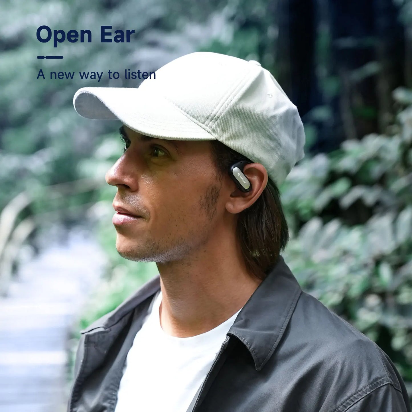 Oneodio OpenRock Pro Open Ear Wireless Headphones Sports Air Conduction Bass Earphones Bluetooth 5.2 Earbuds TWS With 4 Mic ENC
