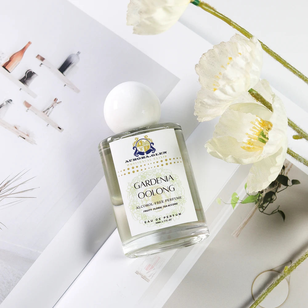 Perfume Gardenia Oolong Tea Eau de Parfum Floral Tea Perfume with Tropical Fruits Bergamot Fragrance for Women Men Musk Scent
