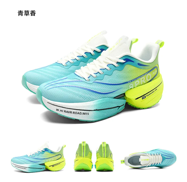 Men's Sports Shoes Racing Carbon Plate Marathon Sneakers Light Comfortable Athletic Running Shoes Tennis Cross Training Shoes