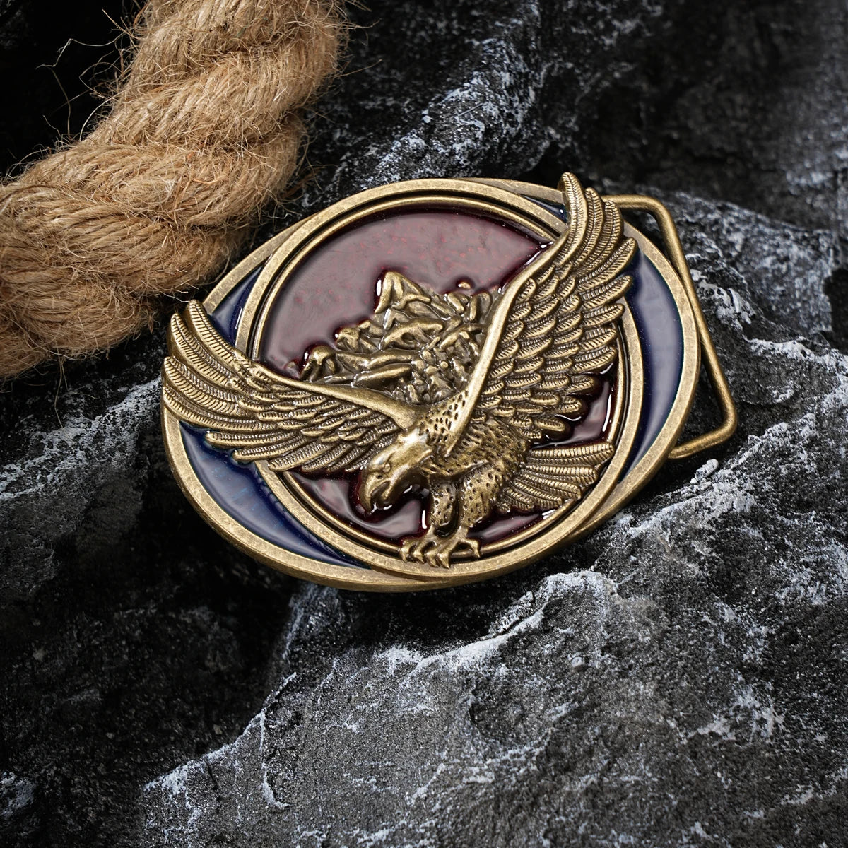 Western style plate buckle belt metal buckle one belt buckle