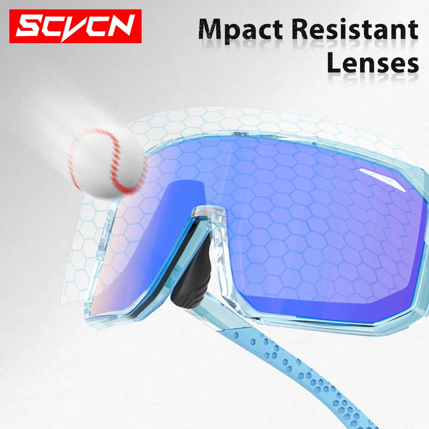 SCVCN New Outdoor Boys Bike Cycling Eyewear Child Sunglasses Teenagers Bicycle Cycling Glasses Kids Sports UV400 Girls Goggles