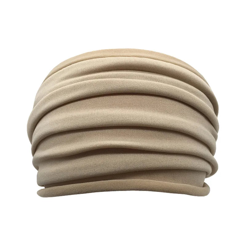 Casual Headwraps for Women Soft Wide Elastic Headband Running Yoga Turban Hair Accessories for Girls Fashion