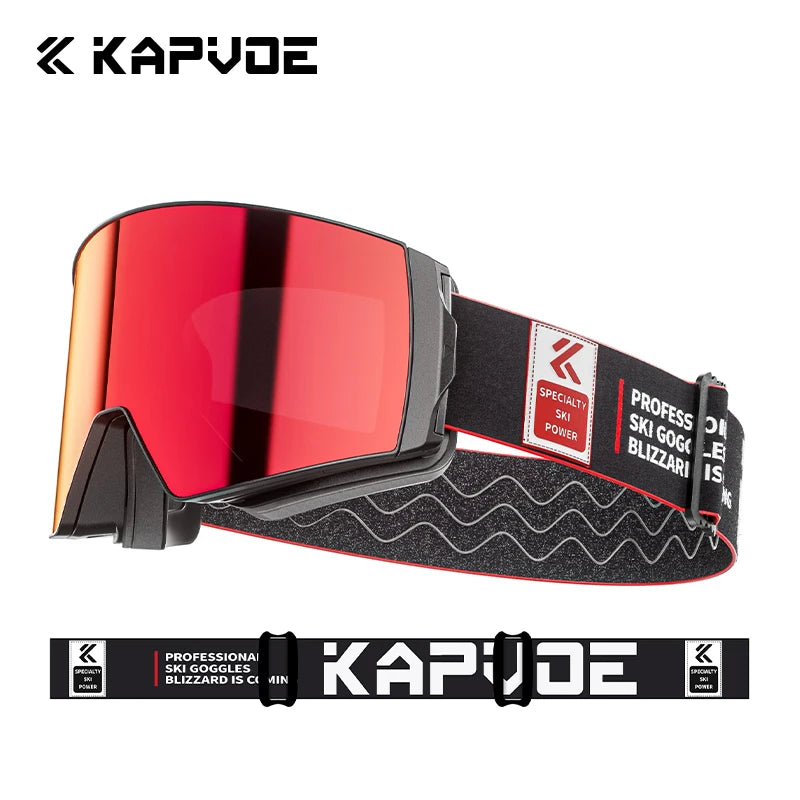 Kapvoe New Outdoor Sunglasses Bike Cycling Glasses Men Women UV400 Snow Goggles MTB Bicycle Cycling UV400 Ski Goggles