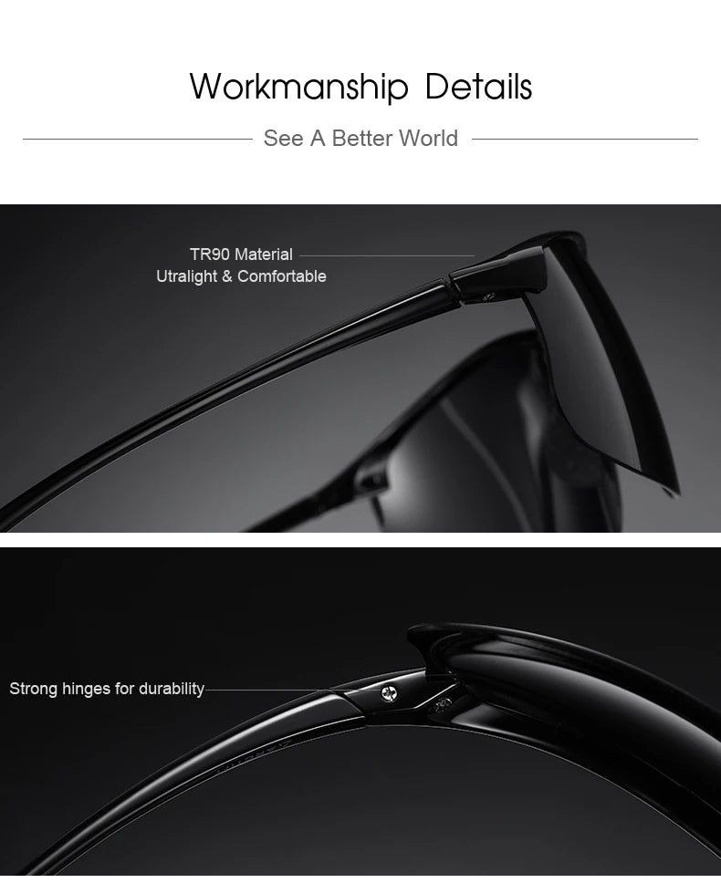BARCUR Sports P-Cycling Sunglasses Male Polarized Sun Glasses for Men Women Utra Light Travel Fishing Eyewear Accessory Oculos