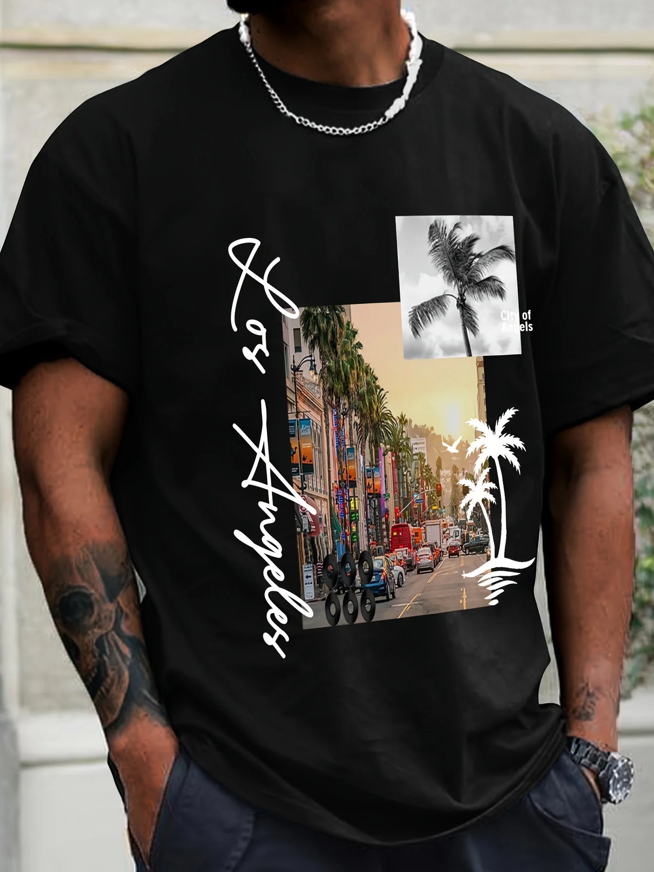 Men’s Summer 100% Pure Cotton Casual Sports T-Shirt