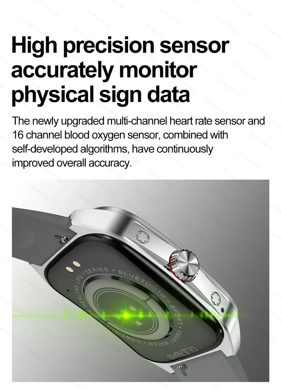Smartwatch Men Women NFC AMOLED Screen Always Show Time Clock Bluetooth Call IP68 Waterproof Smart Watch Sport Fitness Bracelet