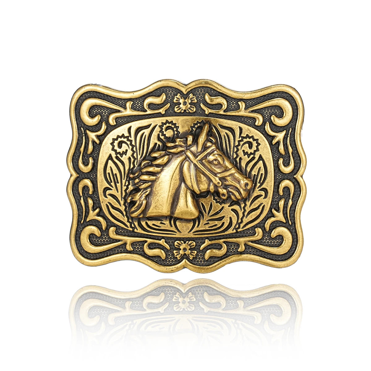 Western Cowboy Return to the ancients belt buckle - stylish and unique stylish waist accessory Men and women