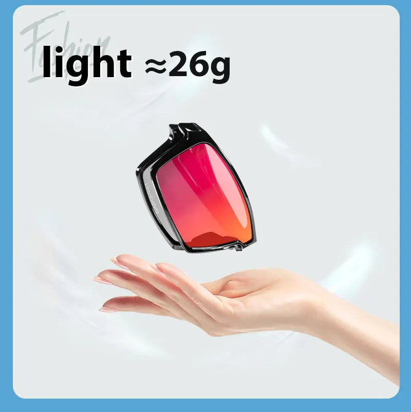 SCVCN Outdoor Photochromic Anti-fog Sunglasses Foldable Cycling Glasses UV400 Light Weight Bicycle Hiking Glasses Men Women New