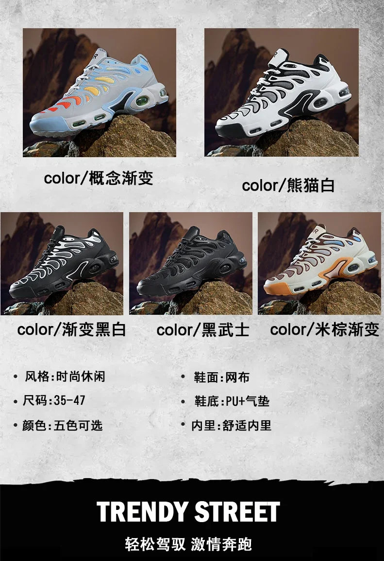 Men&Women Casual Shoes Versatile Outdoor Walking Non-slip Wear Resistant Men's Gym Jogging Soft Cozy Air Cushion Sports Shoes