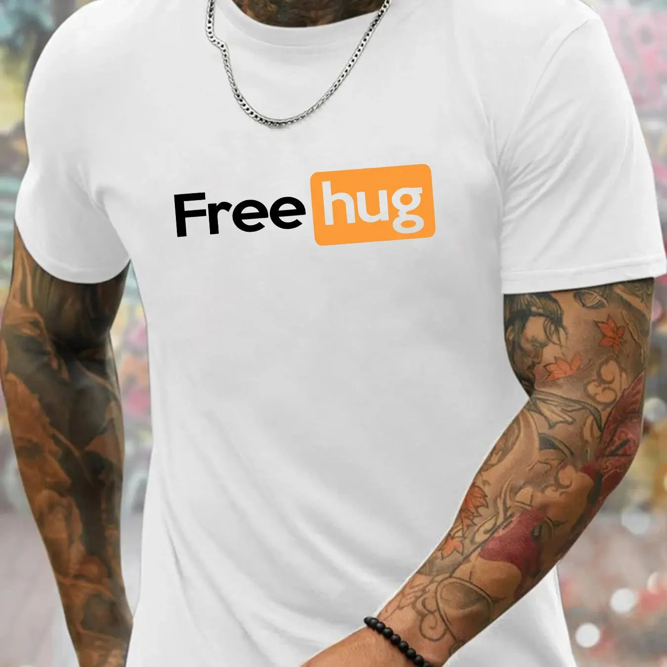 Men’s Summer 100% Cotton Loose Casual T-Shirt