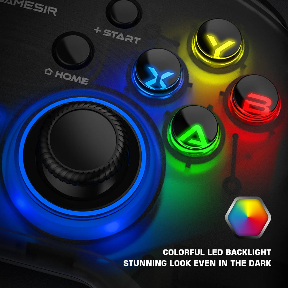 GameSir T4 Pro 2.4G Wireless Mobile Controller Bluetooth Gamepad with 6-axis Gyro for Nintendo Switch Android iPhone PC Joystick