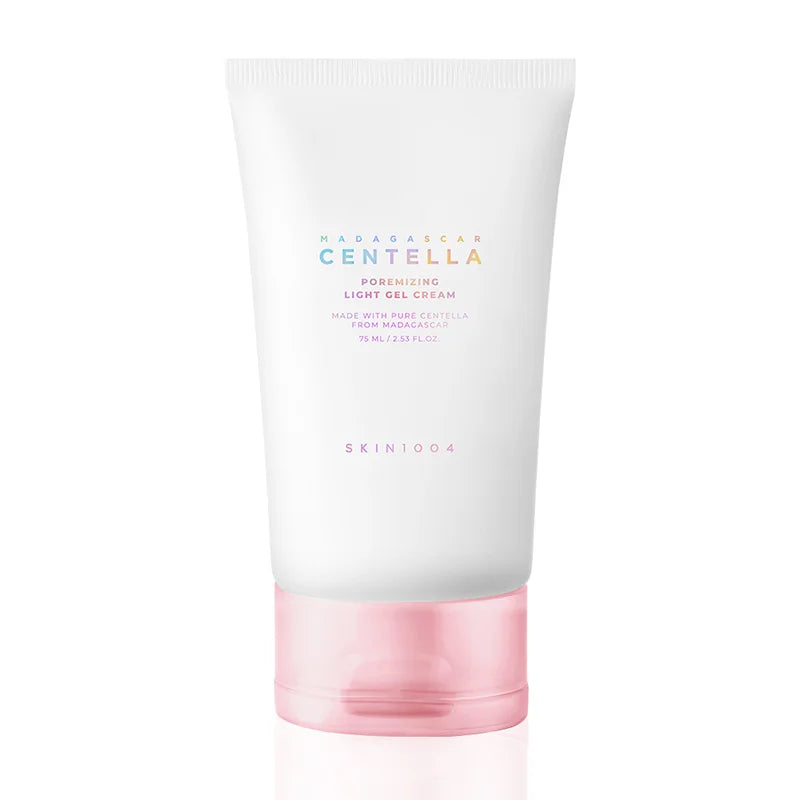 SKIN1004 Madagascar Centella Poremizing Light Gel Cream 75ml Pores Care Deep Hydration Facial Creams Skincare Beauty Products