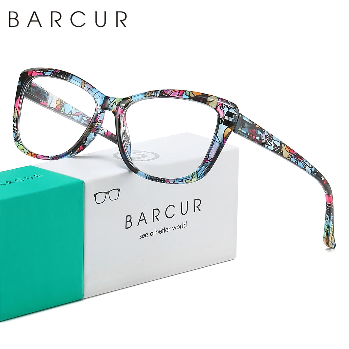 BARCUR Fashion Portable Woman Reading Glasses Personalized Color Butterfly Frames AC optical lenses Men Presbyopia Eyeglasses