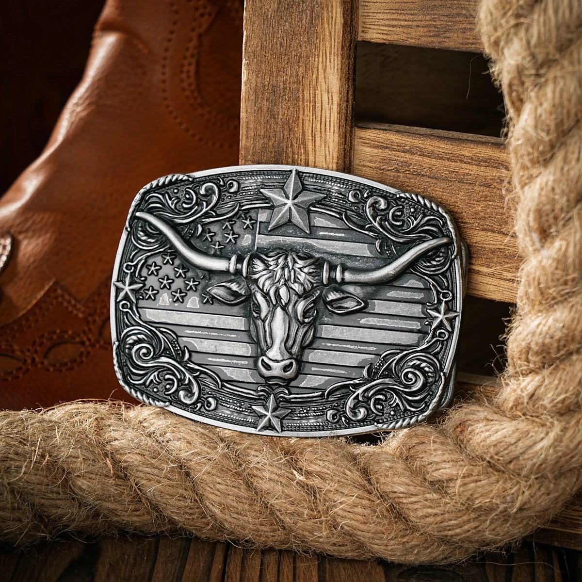 Western style plate buckle belt buckle the first belt buckle
