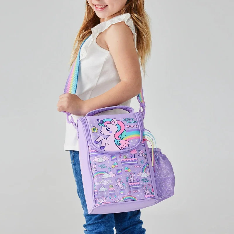 Genuine Australia Smiggle Backpack Student School Bag Pen Case Lunch Bag Double Shoulder Backpack Gift Separate Purchases