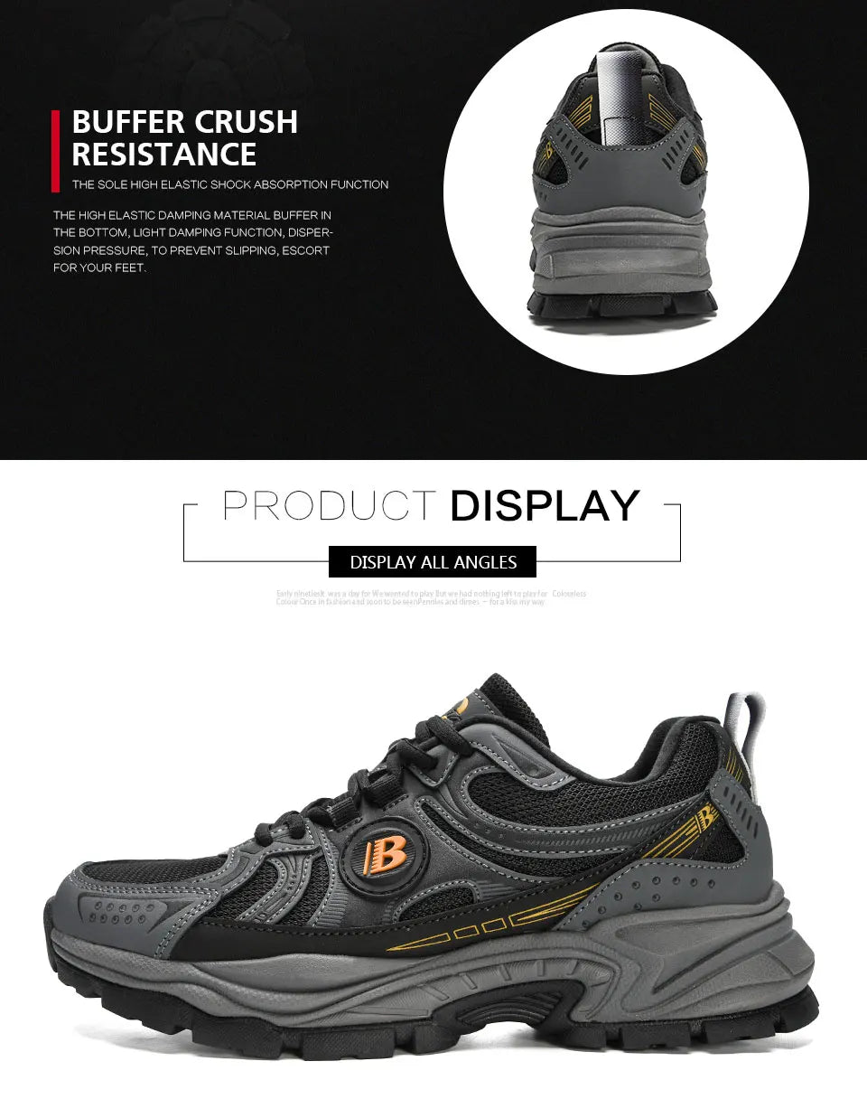 BONA New Designers Action Leather Mesh Jogging Shoes Men Breathable Running Shoes Walking Sports Sneakers Athletic Trainers