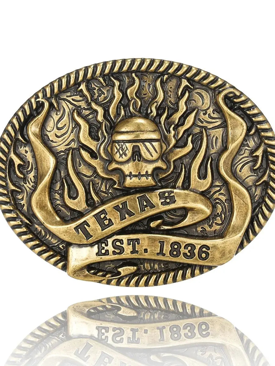 Western Cowboy Return to the ancients belt buckle - stylish and unique stylish waist accessory Men and women