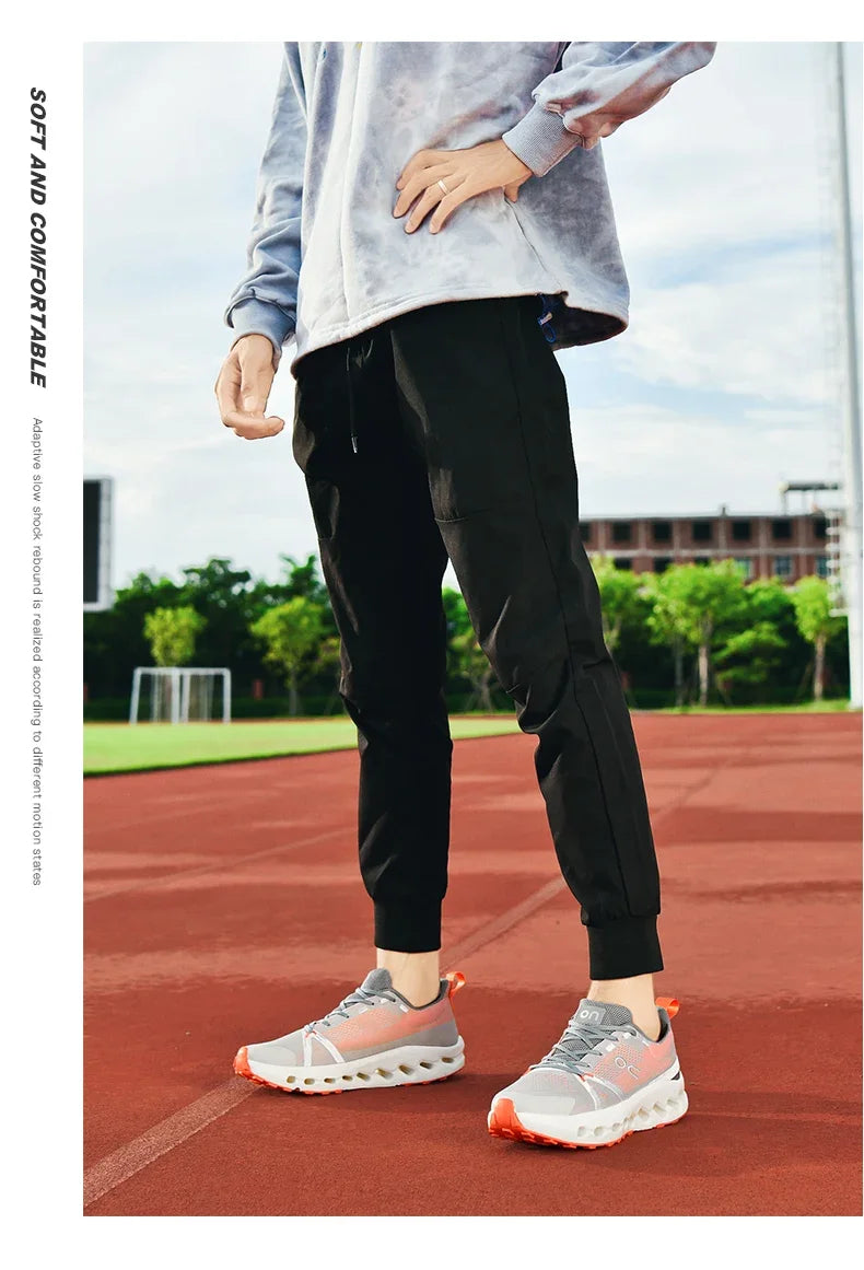 Trainers Tennis Sneakers Sneakersy Gym Athletic on Trend Casual Sport Cloud Marathon Jogging Comfortabl White Running Shoes Men