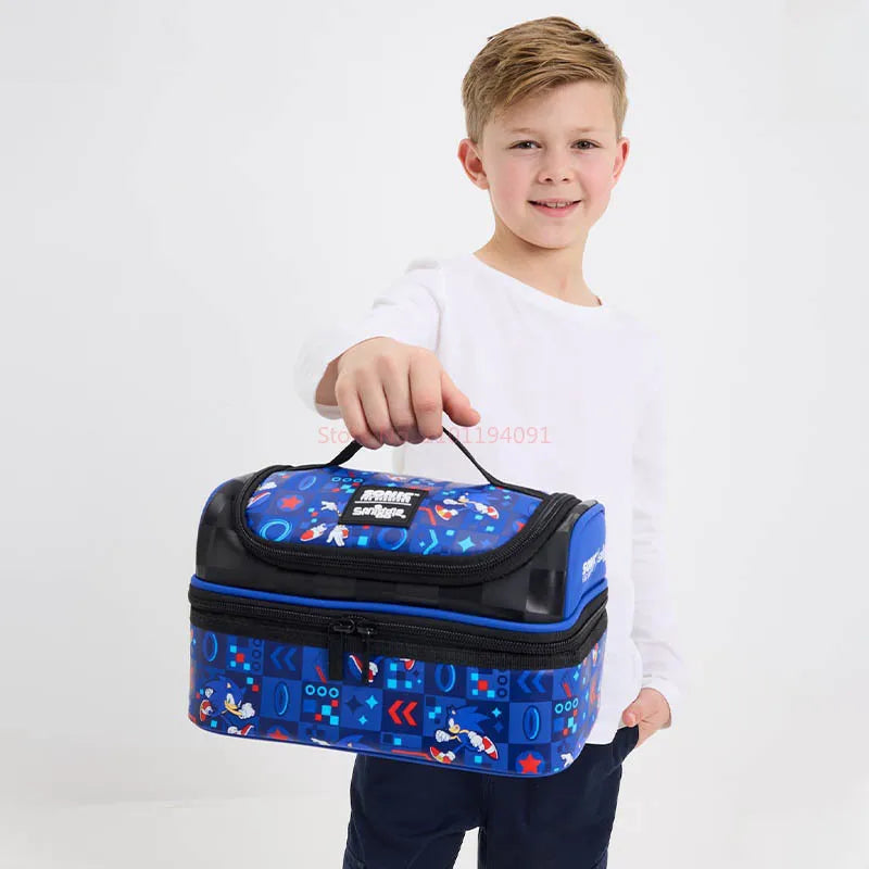 Australia Smiggle Schoolbag Sonic Backpack Cartoon Series Children School Bag Anime Backpack Student Gift Separate Purchases