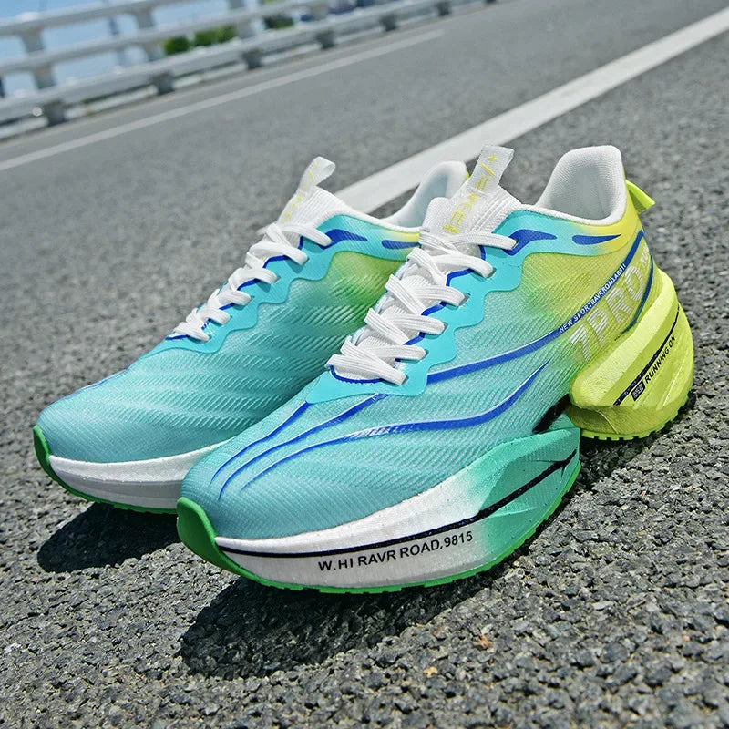 Sneakers for Men Summer Full-length Carbon Plate Running Shoes Lightweight Outdoor Non-slip Training Shoes Men's Tennis Shoes