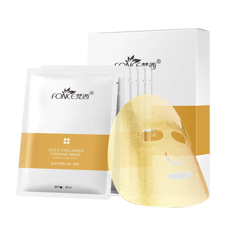Pawn Crystal Collagen Facial Mask Moisture Hyaluronic Acid Jelly Transparent 10Pcs/Box